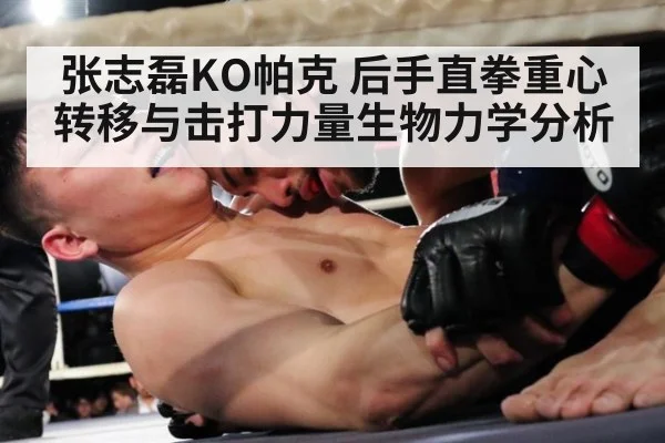 张志磊KO帕克 后手直拳重心转移与击打力量生物力学分析